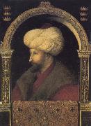 Portrait of the Ottoman sultan Mehmed the Conqueror Gentile Bellini